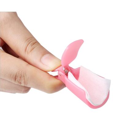 KINGMAS 10 Pcs Gel Nail Polish Remover Clips - Acrylic Nail Art Soak Off Wrap Cleaner Cap - Buy Online on GoSupps.com