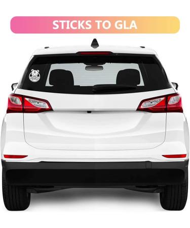Baby on Board Stickers - Cute Removable Car Safety Stickers (2PCs) - International Shipping Available - Buy Online on GoSupps.com