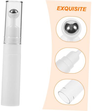 FRCOLOR Essential Oil Buttercream Eye Creams Creami Makeup Cream Tool Empty Roller Ball Applicator Roller Eye Cream Bottle Eye Cream Applicator Portable Roller Bottle Acrylic Travel White - Buy Online on GoSupps.com