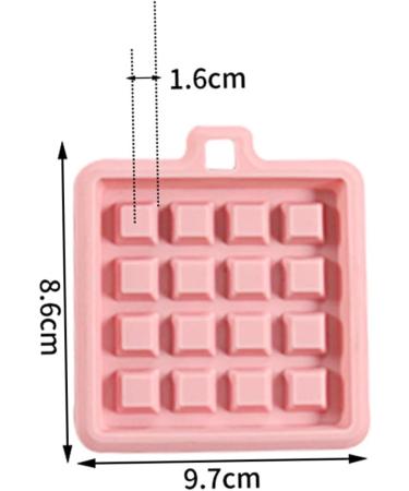 Milisten 3pcs Mold Cookie Silicone Muffin Pan Fondant Waffle Baking Pan Chocolate Chip Waffles Cajas para Con Chocolate Jelly Waffle Maker Mould Bakeware Silica Gel Round 12X11X1.6CM Random Color - Buy Online on GoSupps.com