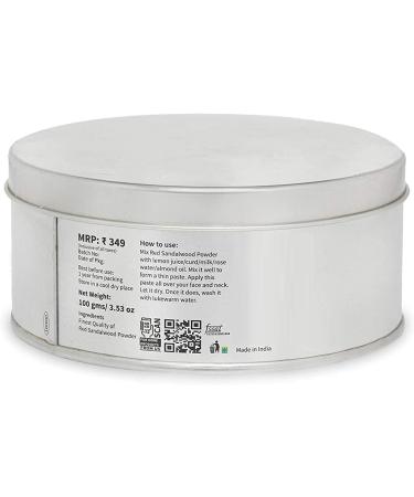 AHSD Ayurvedic Natural Red Sandalwood Powder Raktha Chandan 100Gm - Buy Online on GoSupps.com