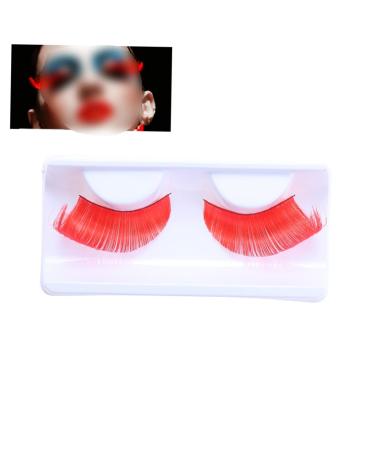 FRCOLOR Artificial eyelashes coloured eyelashes lecerent eyelashes thick eyelashes marior lashes artificial long false eyelashes party eyelashes