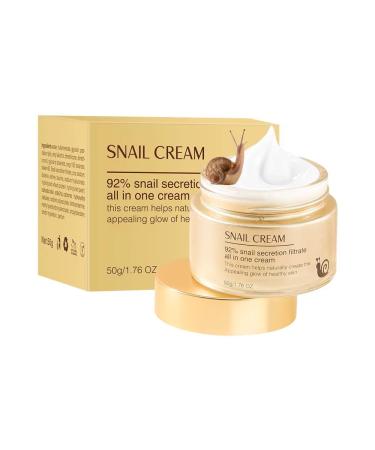 Biying Cosmetics Snail cream with hyaluronic acid and salicylic acid advanced antiaging moisturizing acne scar repair and skin regeneration treatment 50 ml