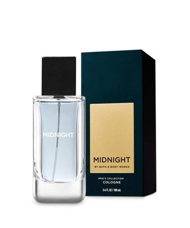 Bath & Body Works Midnight Men's Collection Cologne 3.4 Fl Oz Cedar 3.4 Fl Oz (Pack of 1) - Buy Online on GoSupps.com
