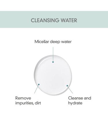 ROVECTIN Clean Marine Micellar Deep Cleansing Water 400ml - Hyaluronic Acid & Marine Plants from Jeju Island - Buy Online on GoSupps.com
