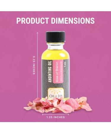 Buy 1oz Rose of Sharon Anointing Oil | Prayers Intimacy & Glory | Premium Glass Bottle | International Shipping - Buy Online on GoSupps.com