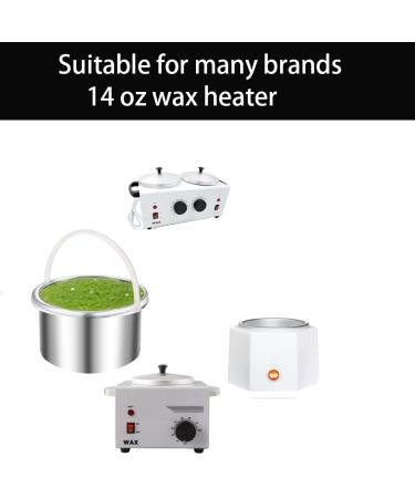 FIGHTART 500cc Wax Pot Replacement Inner Pan Tin Container - Hair Removal Waxing Can 14oz - Buy Online on GoSupps.com