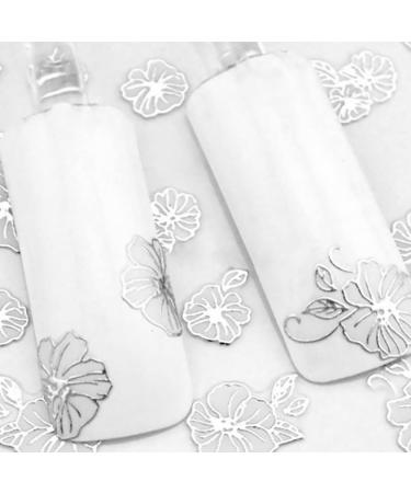 Nail Art Decal Sticker 2 Sheets 3D Nail Art Stickers Nail Art Decals DIY Decorations Water Transfer Nail Care Adhesive Manicure Stickers - Buy Online on GoSupps.com