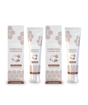 Mint Toothpaste - Daily Oral Care for Tartar Removal Bad Breath Relief Long-Lasting Fresh & Gradual Teeth Brightening(2PCS)