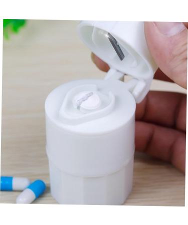 Portable Medicine Splitter - Convenient Dispensing Medication Divider | Four Treasure Green Size 1 - Buy Online on GoSupps.com