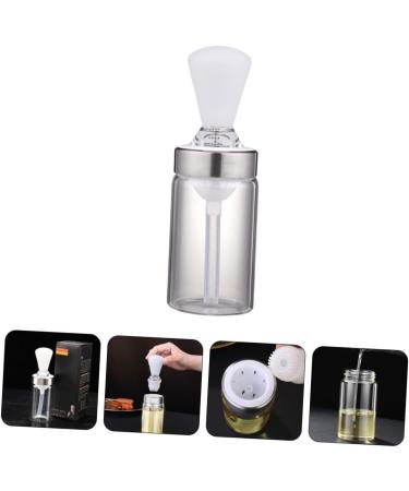 Zerodeko 1pc Oil Brush Bottle Glass Home Oil Bottle Barbecue Brush Kitchen Glass Oil Bottle Barbecue Oil Bottl Seasoning Oil Containers Cooking Oil Container Bbq Decanter White Plastic Seal 18X5X4CM White - Buy Online on GoSupps.com