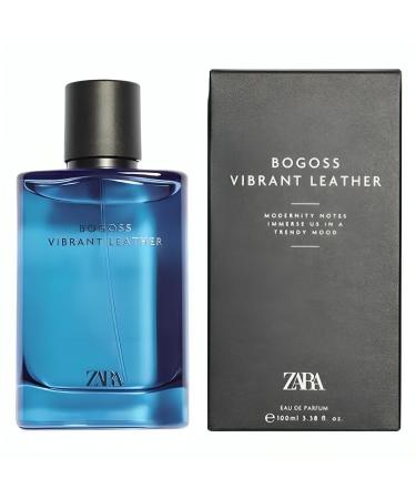 Zara Bogoss Vibrant Leather EDP Eau De Parfum Cologne for Men 100 ML (3.38 FL. OZ)