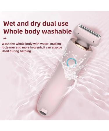 Lumina Shaver - Lumina Ultraglide Pro Wireless Bikini Trimmer for 2 in 1 Electric Shaver Razors for Women Ipx7 Waterproof Wet Dry Female Shaver for Private Area (Blue *1) - Buy Online on GoSupps.com