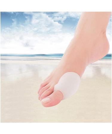 DEAVER Silicone Gel Bunion Toe Separator - Hallux Valgus Corrector & Straightener for Unisex Foot Care - 1 Pair - Buy Online on GoSupps.com
