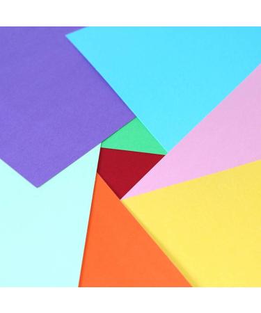 UPlama Double Sided Neon Construction Paper Pads - 200 Sheets, 20 Assorted Colors, 70GSM A4 Printing Paper - Buy Online on GoSupps.com