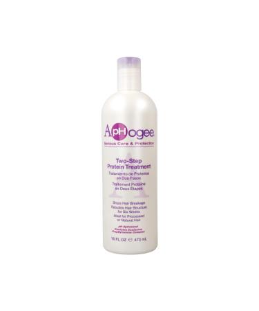 Aphogee Two-step Treatment Protein for Damaged Hair 16 oz. 16 Fl Oz (Pack of 1)