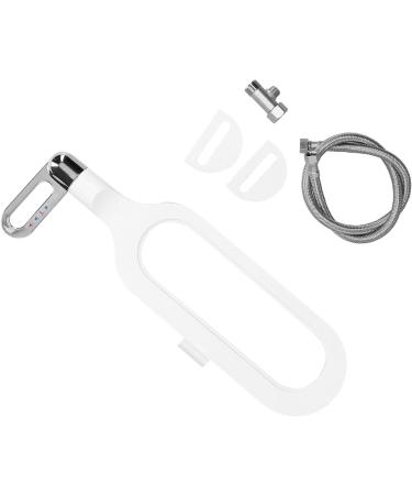 Double Nozzle Bidet Attachment G1/2 - Ultra Thin Self-Cleaning Plastic Bidet for Home Bathroom - Buy Online on GoSupps.com