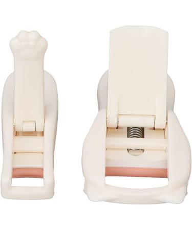 Portable Mini Cat Paw Eyelash Curler - 2 Pieces | Professional Painless Tool for All - International Shipping - Buy Online on GoSupps.com