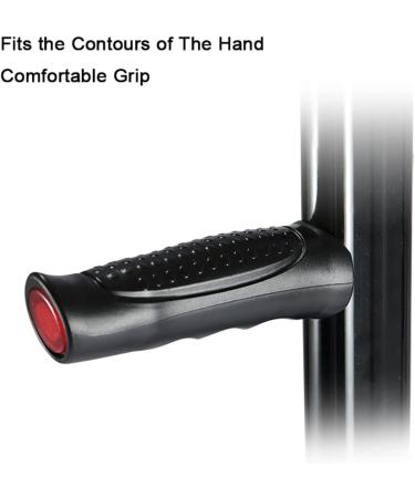 Underarm Crutches Adult Adjustable Walking Crutches with Comfortable Underarm Pads Ergonomic Handles Walking Canes for Seniors (Color : Black Size : 1 count) anniversary Lucky Star Selfless Black 2counts - Buy Online on GoSupps.com