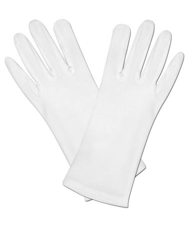 Beistle Theatrical Gloves White (60726-W)