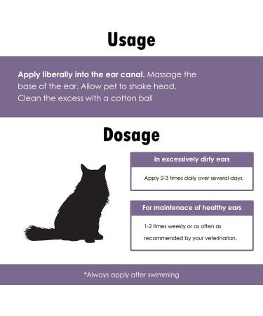Otiderm Ear Cleanser for Dogs & Cats - 3 Pack - Aloe Vera Formula for Deodorizing, Cleansing, and Soothing Ear Canal - Buy Online on GoSupps.com