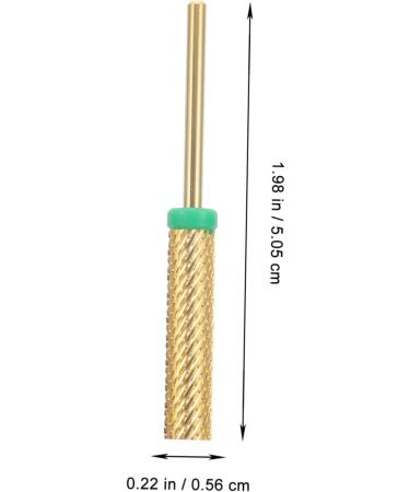 Beatifufu Nail Bits Acrylic Nail Drill Bits Carbide Nail Drill Bits Nail Drill Bits for Acrylic Nails Safety Bits for Nail Drill Nails Drill Bits Nail Drill Bits Cuticle Acrylic Drill Bits 0.56x0.56x5.05cm As Shown1 - Buy Online on GoSupps.com