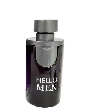 HELLO Men's Cologne 3.4 EDT Spray Eau de Toilette Amber Woody fragrance for Men - Buy Online on GoSupps.com