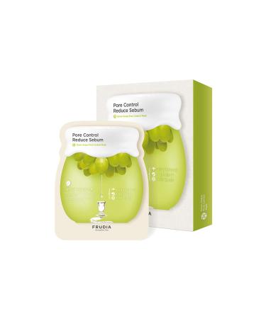 FRUDIA Green Grape Control facial mask green grape extract with vitamin E Pore cleanser Controls excess sebo Moisturizing and soothing