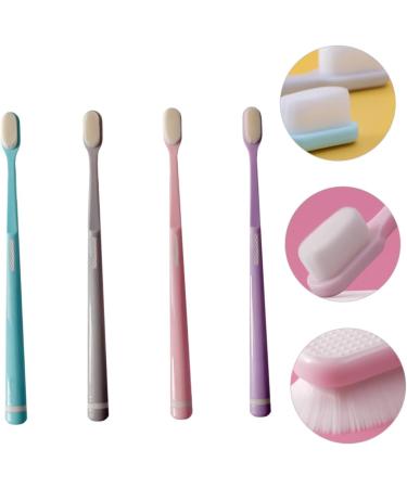 Partykindom 8-Pack Soft Toothbrush for Mothers | Gentle Manual Toothbrushes for Pregnant Women with Soft Bristles & Tongue Cleaner - Buy Online on GoSupps.com