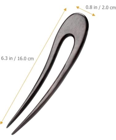 Angoily U-shaped Hairpin Hair Barrettes Bride The Hair Clip Hair Pin Wooden U Shaped Wood Hair Fork Bun Wood Hair Chopstick Hair Sticks Hair Styling Tool Women's China Vintage - Buy Online on GoSupps.com