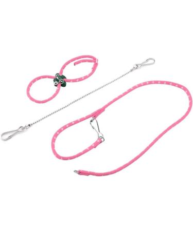 Adjustable Hamster Harness & Leash - Colorful Pink Chest Strap for Outdoor Travel | Ideal for Small Pets - Shop Now! - Buy Online on GoSupps.com