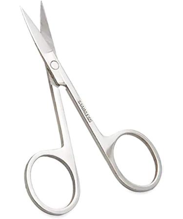 Stainless Steel Manicure Scissors for Facial, Eyebrow, and Nail Grooming | BNP Eyebrow & False Eyelash Trimmer - Buy Online on GoSupps.com