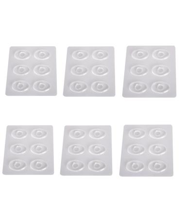 Andux Corn Rings Self-Adhesive for Foot Pain Relief 6 Set(36pcs)-GGXYT-01 REUSEABLE