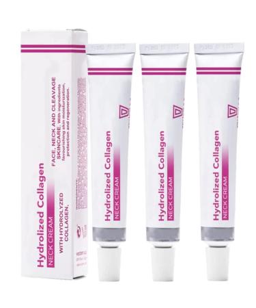 BEROZA 3Pcs REMEDIALX Collagen Firming Neck Cream Skin Tightening Cream, Neck Firming Cream Improves Skin Elasticity and Reduce Neck Lines, Anti Aging Moisturizer for Neck & Dcollet
