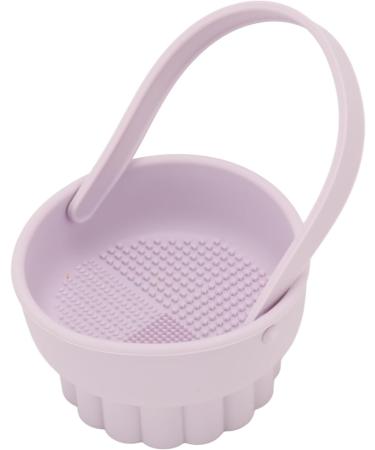 Makeup Brush Cleaning Mat 2 in 1 Silicone Makeup Brush Cleaner Bowl with Drying Holder & Brush Cleaning Scrubber Tool Multifunctional Cosmetic Sponge Brush Bristle Cleaning Bowl - Buy Online on GoSupps.com