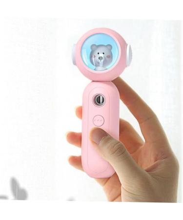 CANIGHT 1pc Portable Humidifier Face Water Sprayer Portable Facial Mister Nano Face Spray Atomizer Pink 13.60X5.50X4.90CM Pink - Buy Online on GoSupps.com