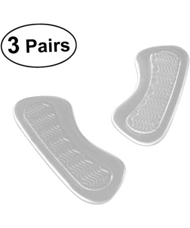 6 Pairs Silicone Insoles - Comfortable Shoe Inserts & Heel Support | International Shipping Available - Buy Online on GoSupps.com