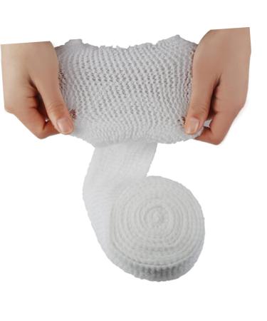 Toddmomy Elastic First Aid Accessories - Tubular Athletic Tape Wrap & Mesh Bandages for Sports - White Spandex Fixing Tape - Buy Online on GoSupps.com