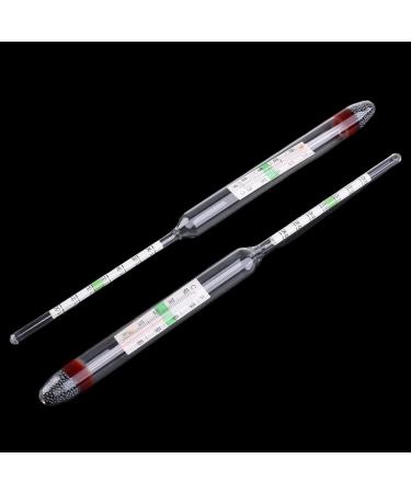 haiaxx Glass Aquarium Hydrometer with Built-in Thermometer Marine Floating Salt Water Salinity Tester Range 1.000-1.060 7.87in salt meter - Buy Online on GoSupps.com