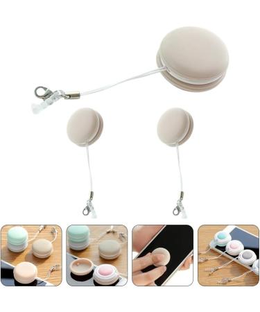 GLEAVI 3Pcs Macaron Phone Screen Cleaner - Pink Macaron Shaped Wipes & Cloths for Effective Screen Cleaning | International Shipping Available - Buy Online on GoSupps.com