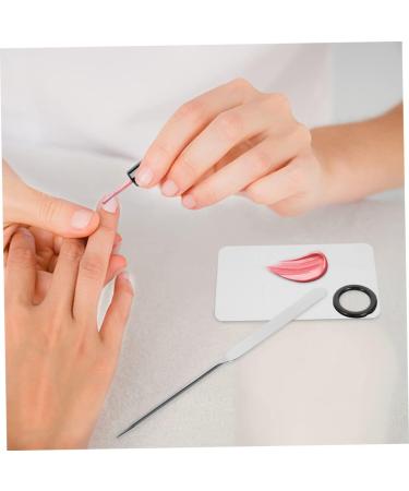 2 Ensembles Spatule Cosm tique Acier Inoxydable Spatule De Maquillage Avec Palettes De Maquillage Pour M langer Les Couleurs Pour Professionnels Amateurs - Buy Online on GoSupps.com