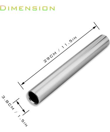 XMWangzi Aluminum Relay Batons Set - Corrosion Resistant, High Strength, 4Pcs Silver - Ideal for Track Field Race Teams and Outdoor Sports Practice - Buy Online on GoSupps.com