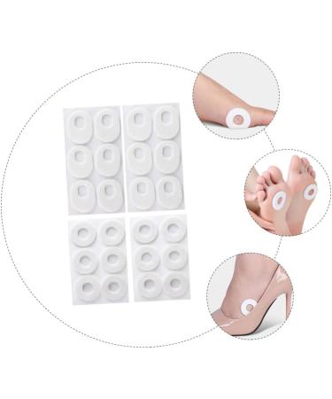 Gatuida 4 Sheets Corn Stickers Invisible Tape Foot Corn Pads Shoe Inserts Liners Anti Wear Heel Pads Soft Foam Cushions Adhesive Heel Protector Foot Care Pads Felt Feet Food Mat White - Buy Online on GoSupps.com