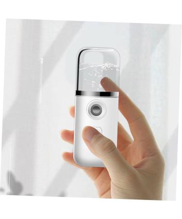 DOITOOL Hydrating Instrument Nano Mist Sprayer Face Nano Facial Mister Spray Water Bottle Mister Extension Sprayer for Skin Care Makeup Handheld Humidifiers White Cool Abs Extend - Buy Online on GoSupps.com
