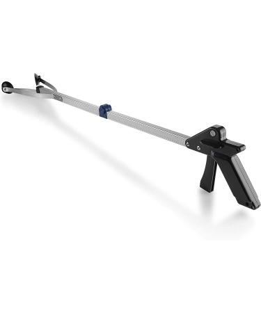 Reacher Grabber Tool - Gripping Device - Lightweight Durable Folding Claw Extends Arm Reach to 32 Inches Ideal Indoor and Outdoor Reaching Mobility Aid and Trash Grabber Picker Upper Tool