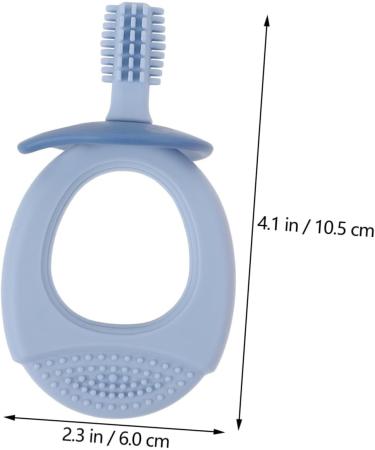 TOVINANNA Silicone Baby Toothbrush (10 Pack) - Safe & Soft Bite Toys for Toddlers & Babies - Ideal Oral Care & Fun Cubes for Early Development - Buy Online on GoSupps.com
