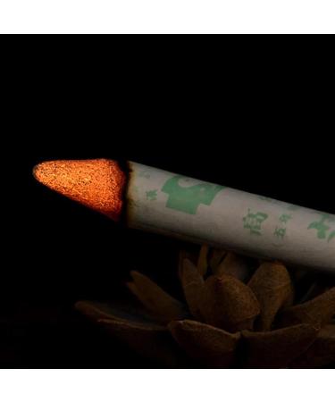 BUNIQ Moxibustion Sticks - 10 Pure Moxa Rolls for Traditional Massage Anti-Stress & Meridian Warmth - Buy Online on GoSupps.com