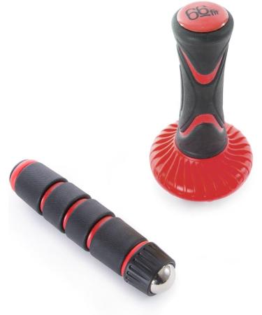 66fit Stylus & Triple Roller Set for Knot Relaxation | Massage & Trigger Point Therapy | International Shipping - Buy Online on GoSupps.com