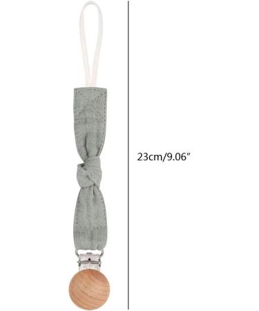 Hetuioiyster Baby Pacifier Chain - Handmade Cotton Dummy Clips | Perfect Baby Gift M205 - Buy Online on GoSupps.com