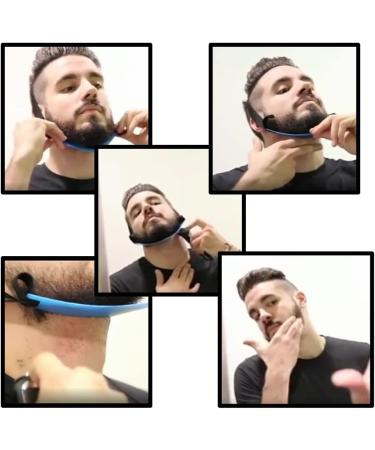 Adjustable Beard Shaper Tool for Hands-Free Beard Trimming and Shaving - Beard & Neckline Guide - Buy Online on GoSupps.com
